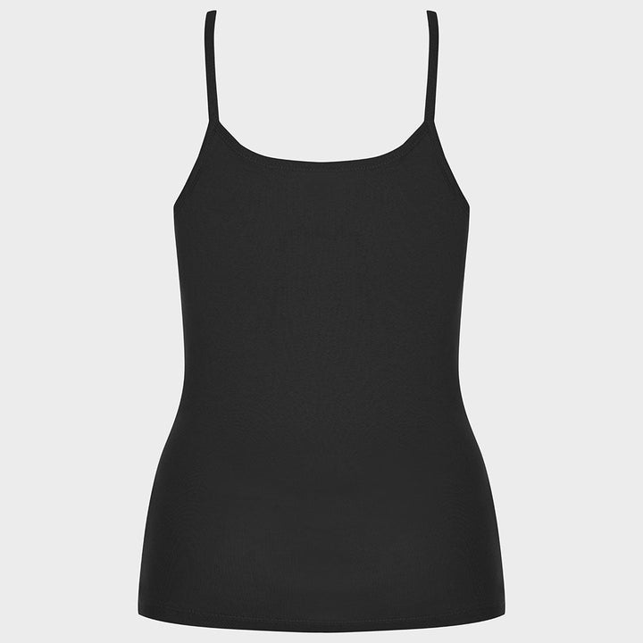 Ladies Black Strappy Vest from You Know Who's