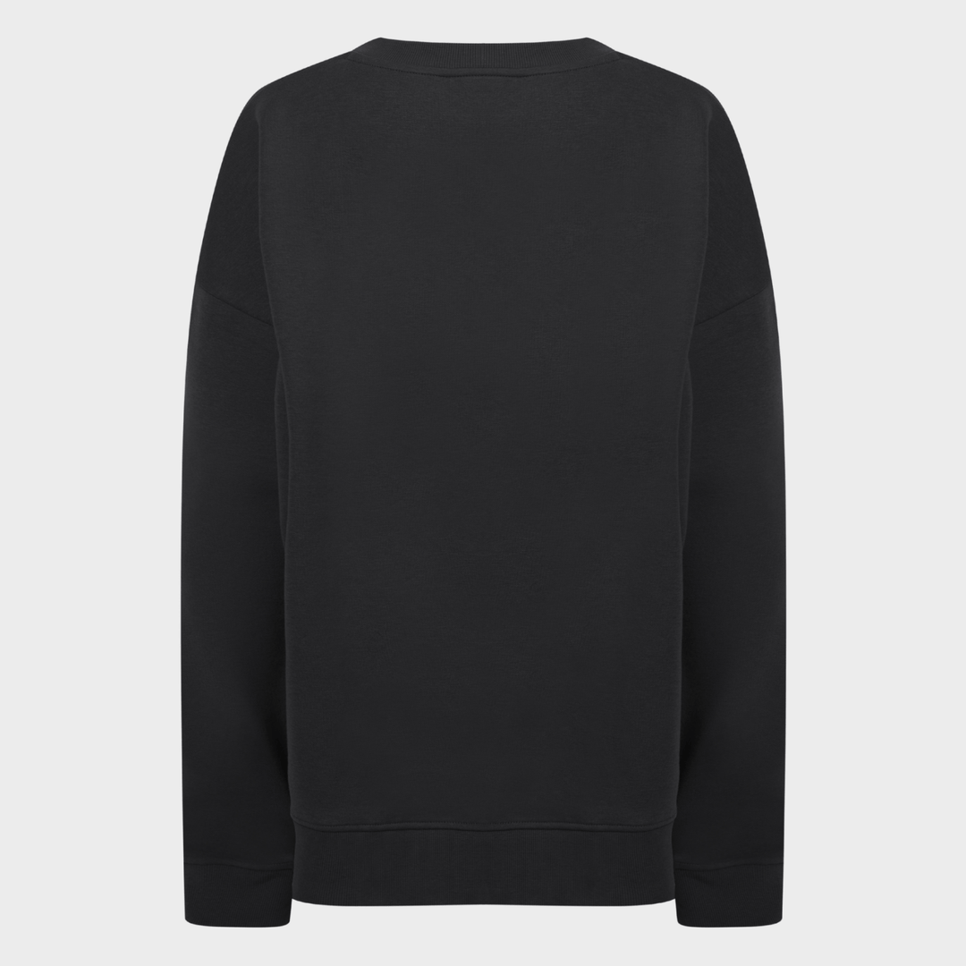 Ladies Black Stud Neckline Sweater from You Know Who's