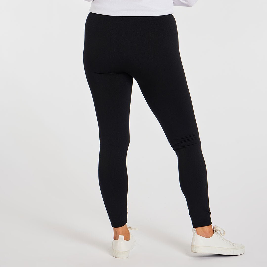 Ladies Black Supersoft Leggings from You Know Who's