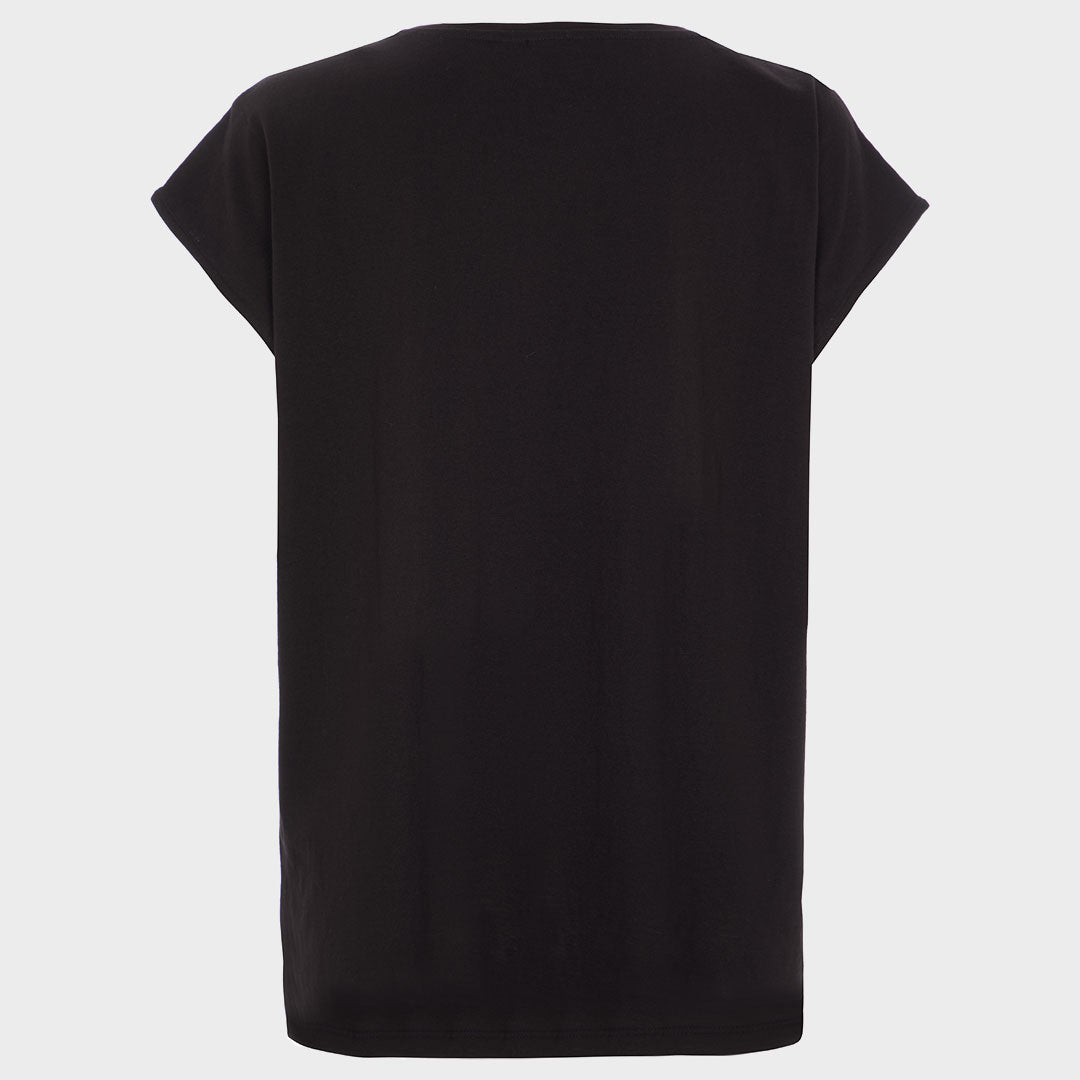 Ladies Black T-Shirt from You Know Who's
