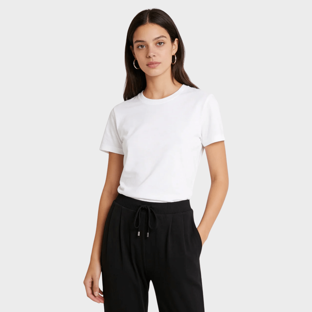 Ladies Black Viscose Trousers from You Know Who's