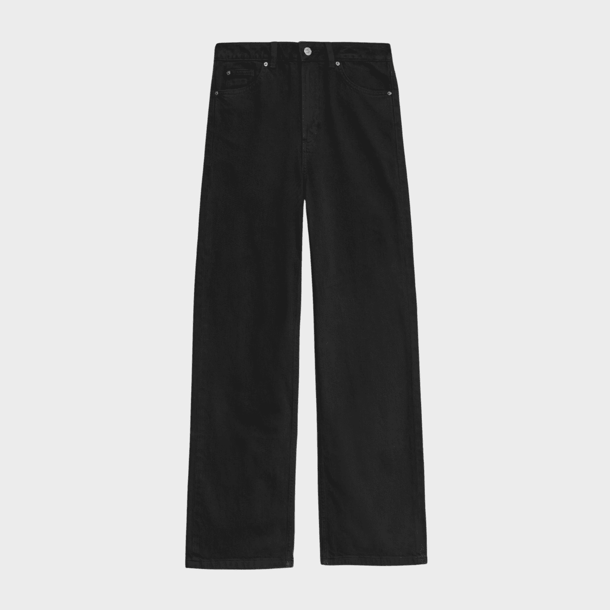 Ladies Black Wide Leg Jeans from You Know Who's