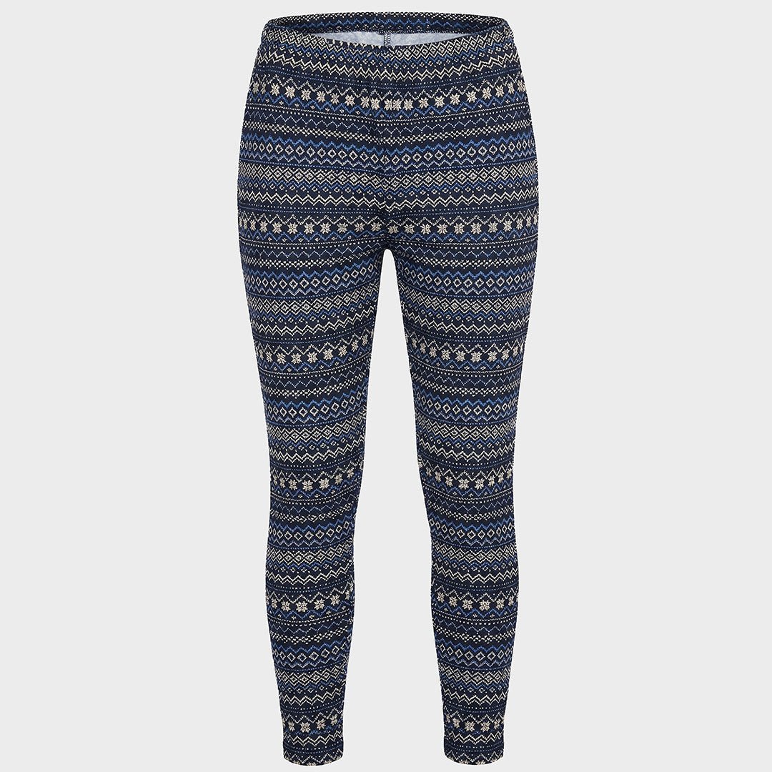 Ladies Blue Fairisle PJ Bottoms from You Know Who's