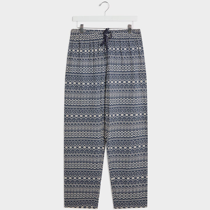 Ladies Blue Fairisle PJ Bottoms from You Know Who's
