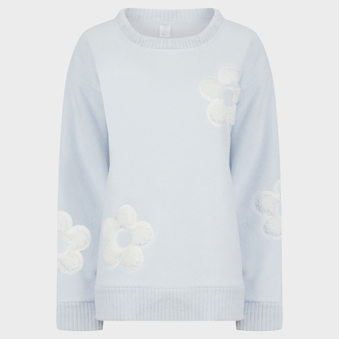 Ladies Blue Flower Loungewear Set from You Know Who's