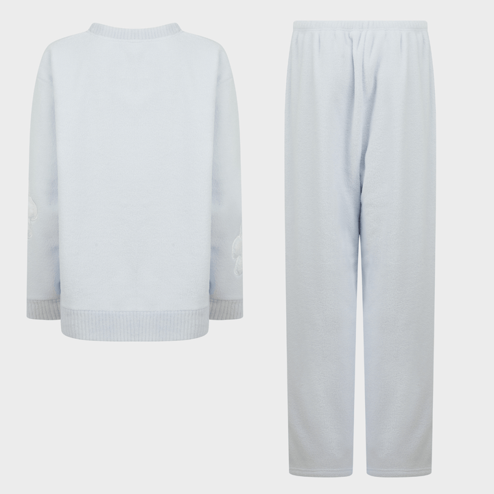 Ladies Blue Flower Loungewear Set from You Know Who's