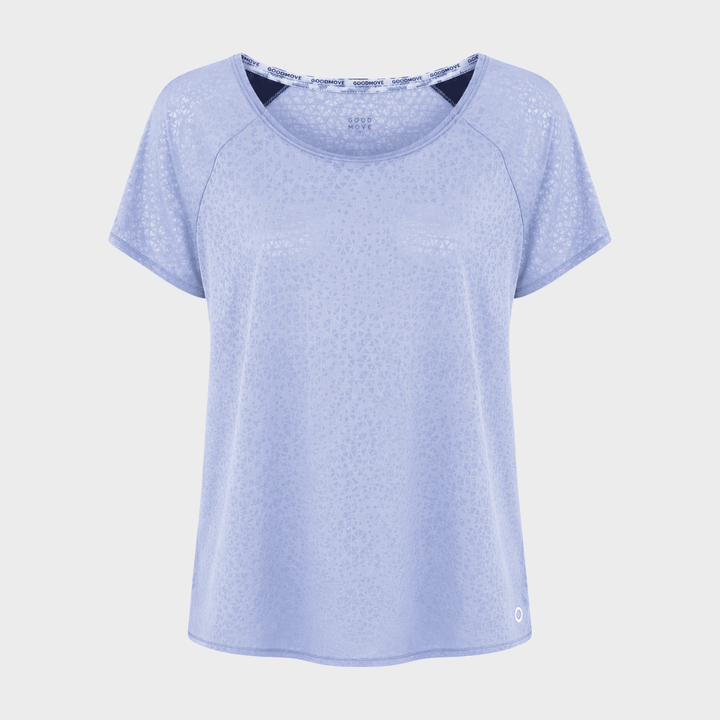 Ladies Blue Gym Top from You Know Who's