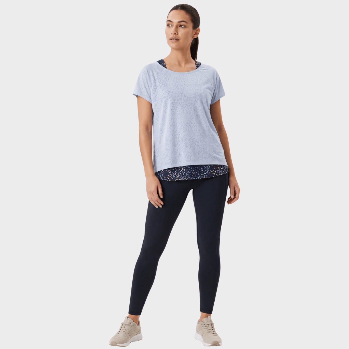 Ladies Blue Gym Top from You Know Who's