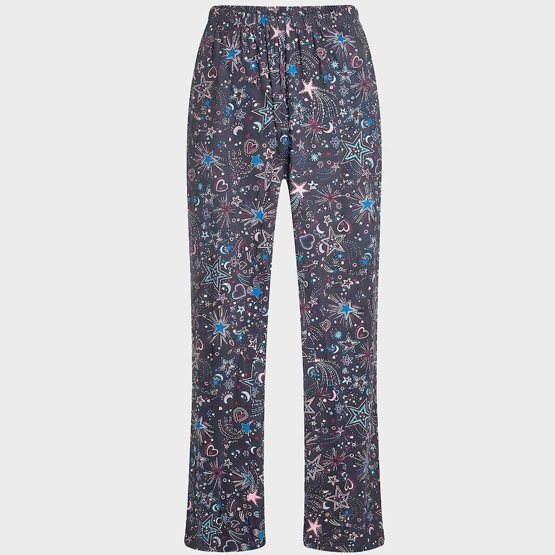 Ladies Blue Shooting Star PJ Bottoms from You Know Who's
