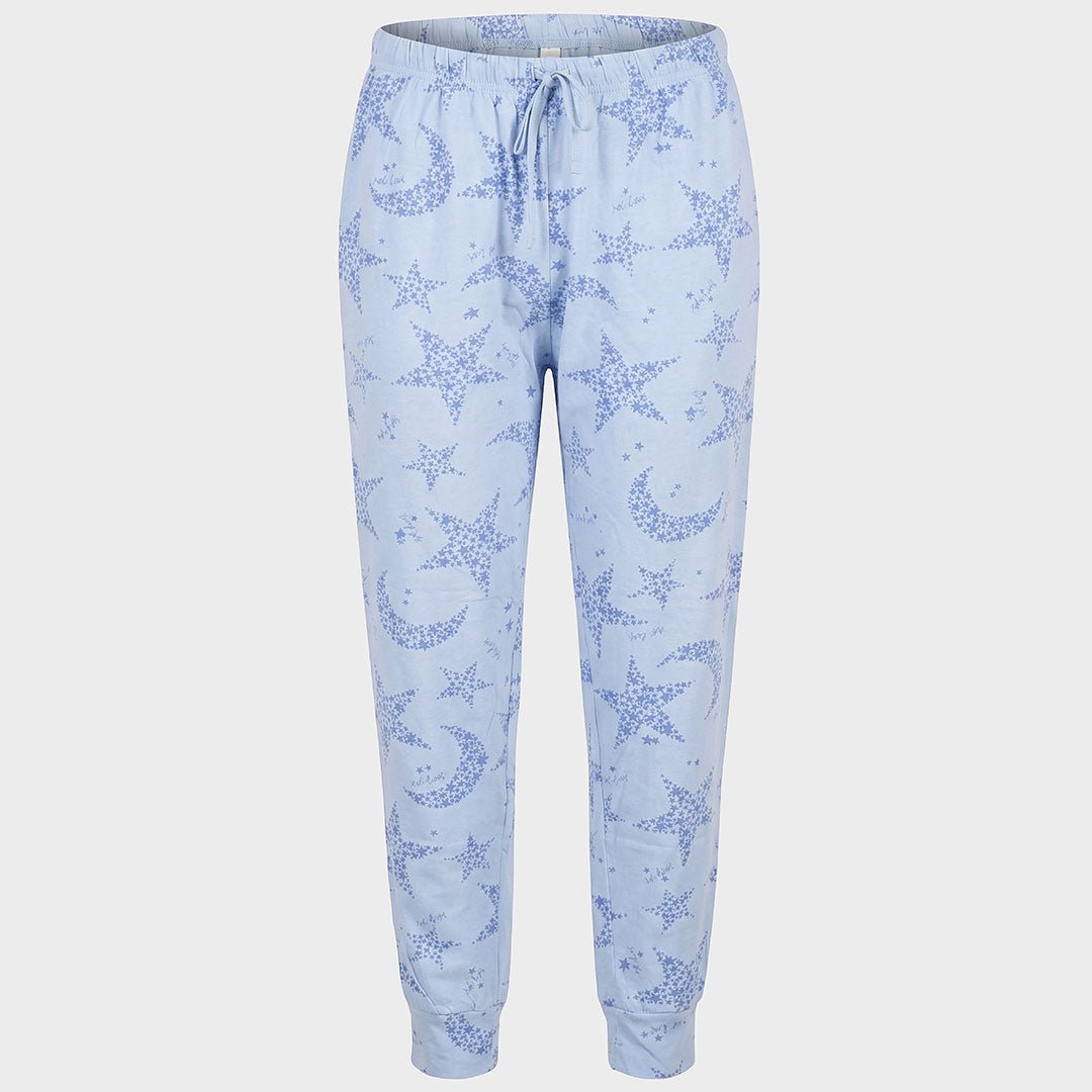 Ladies Blue Starry Night PJ Bottoms from You Know Who's