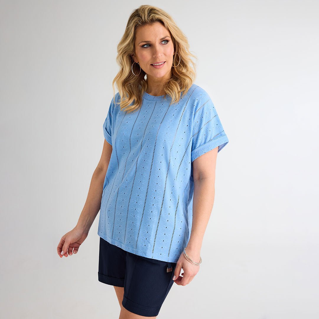 Ladies Broderie Anglais Top from You Know Who's