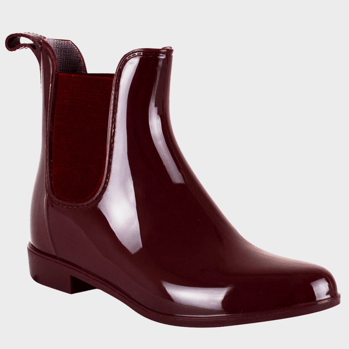 Ladies Burgundy Ankle Wellies from You Know Who's