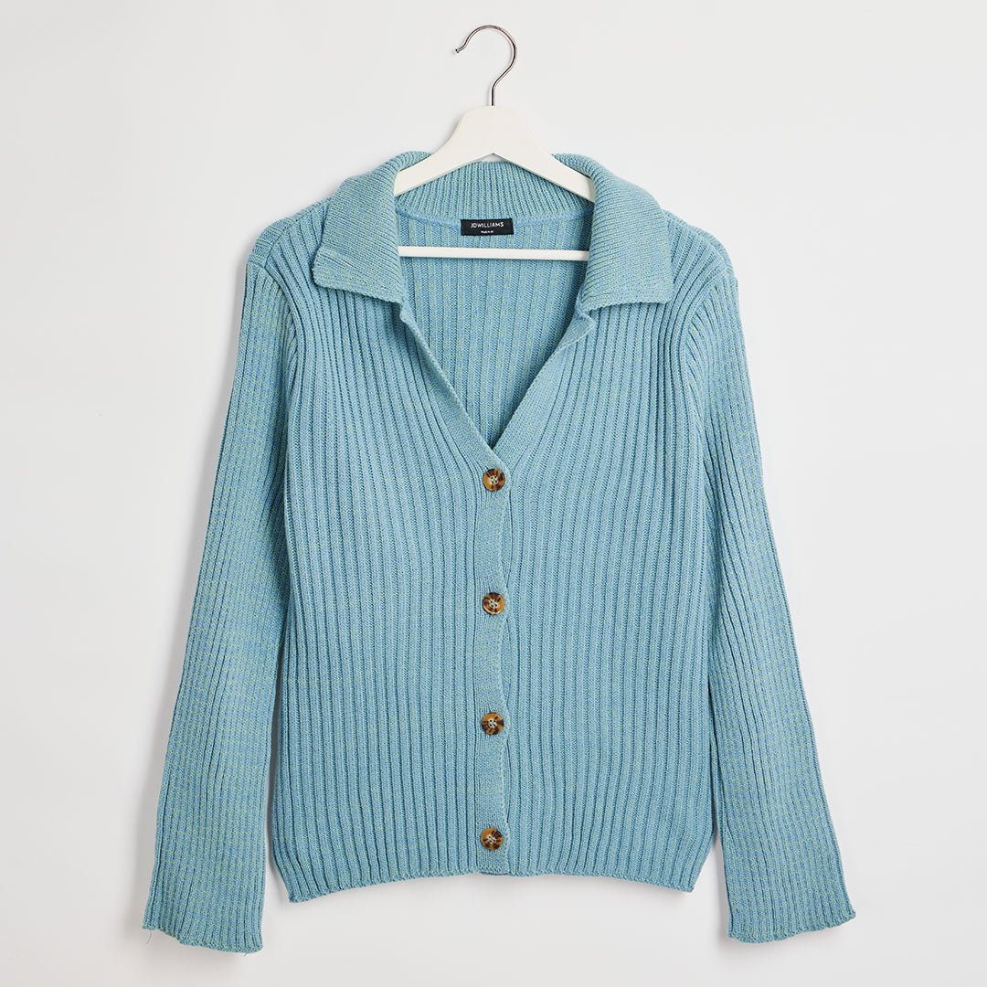 Ladies Button Through Marled Cardigan from You Know Who's