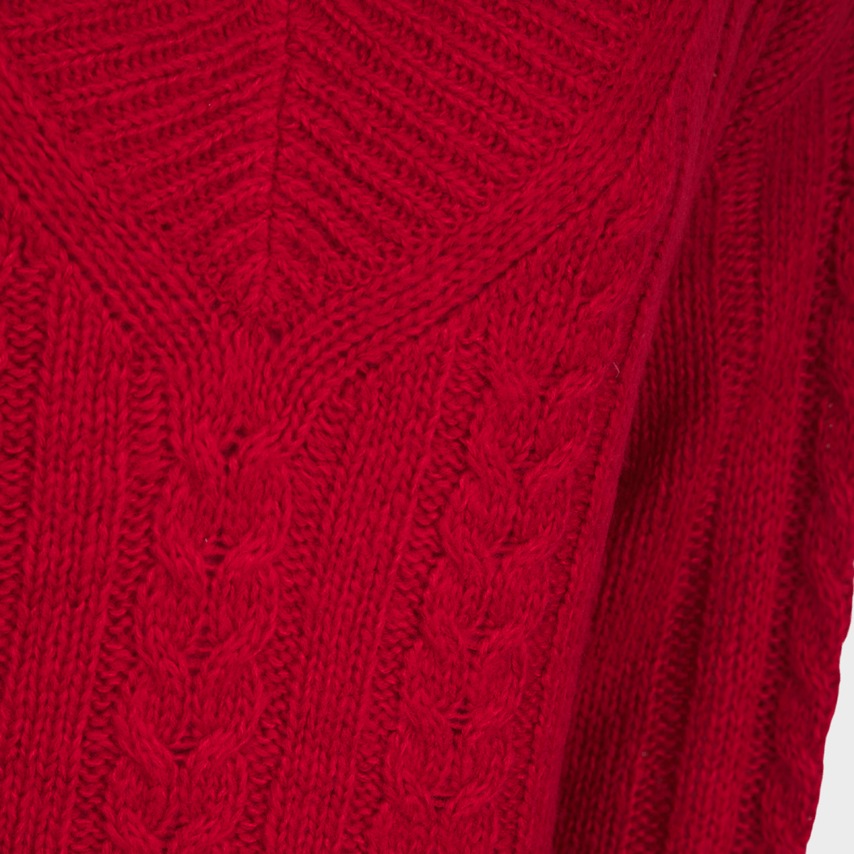 Ladies Cable V Neck Jumper from You Know Who's