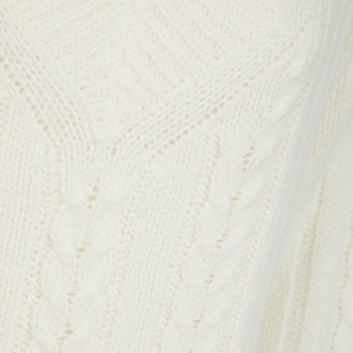 Ladies Cable V Neck Jumper from You Know Who's