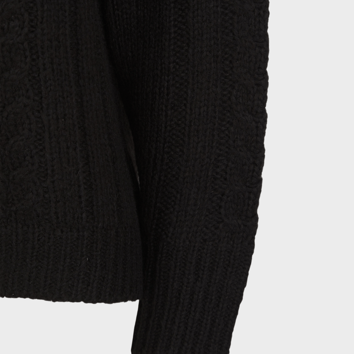 Ladies Cable V Neck Jumper from You Know Who's