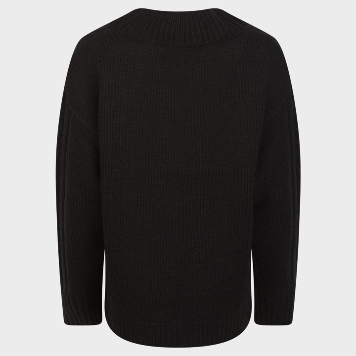 Ladies Cable V Neck Jumper from You Know Who's