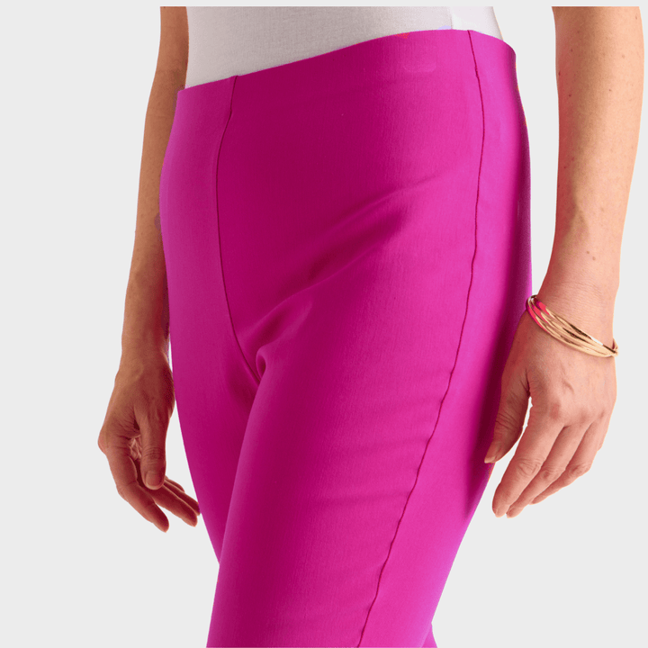 Ladies Cerise Bengaline Trousers from You Know Who's