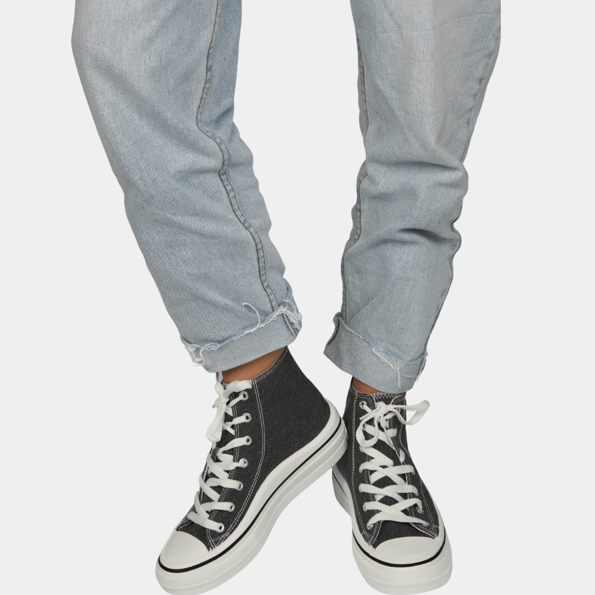 Ladies Charcoal High Top Trainer from You Know Who's