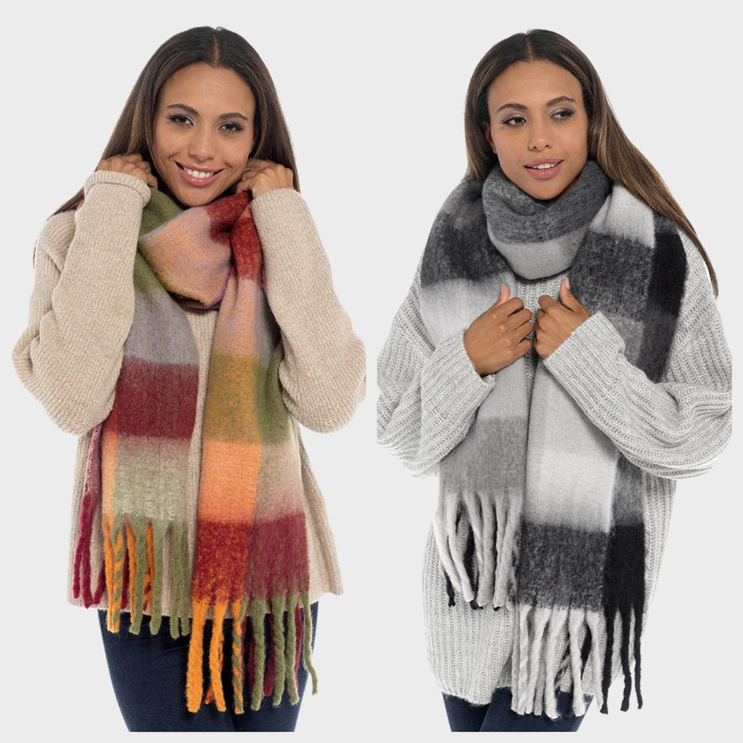 Ladies Checked Scarf from You Know Who's