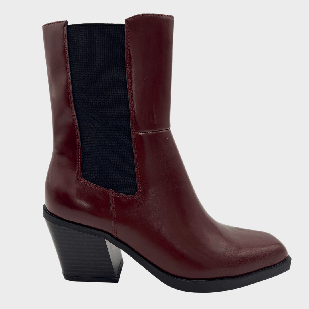 Ladies Cherry Elastic Gusset Cowboy Boots from You Know Who's