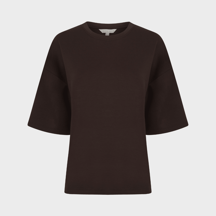 Ladies Chocolate Boxy T-shirt from You Know Who's