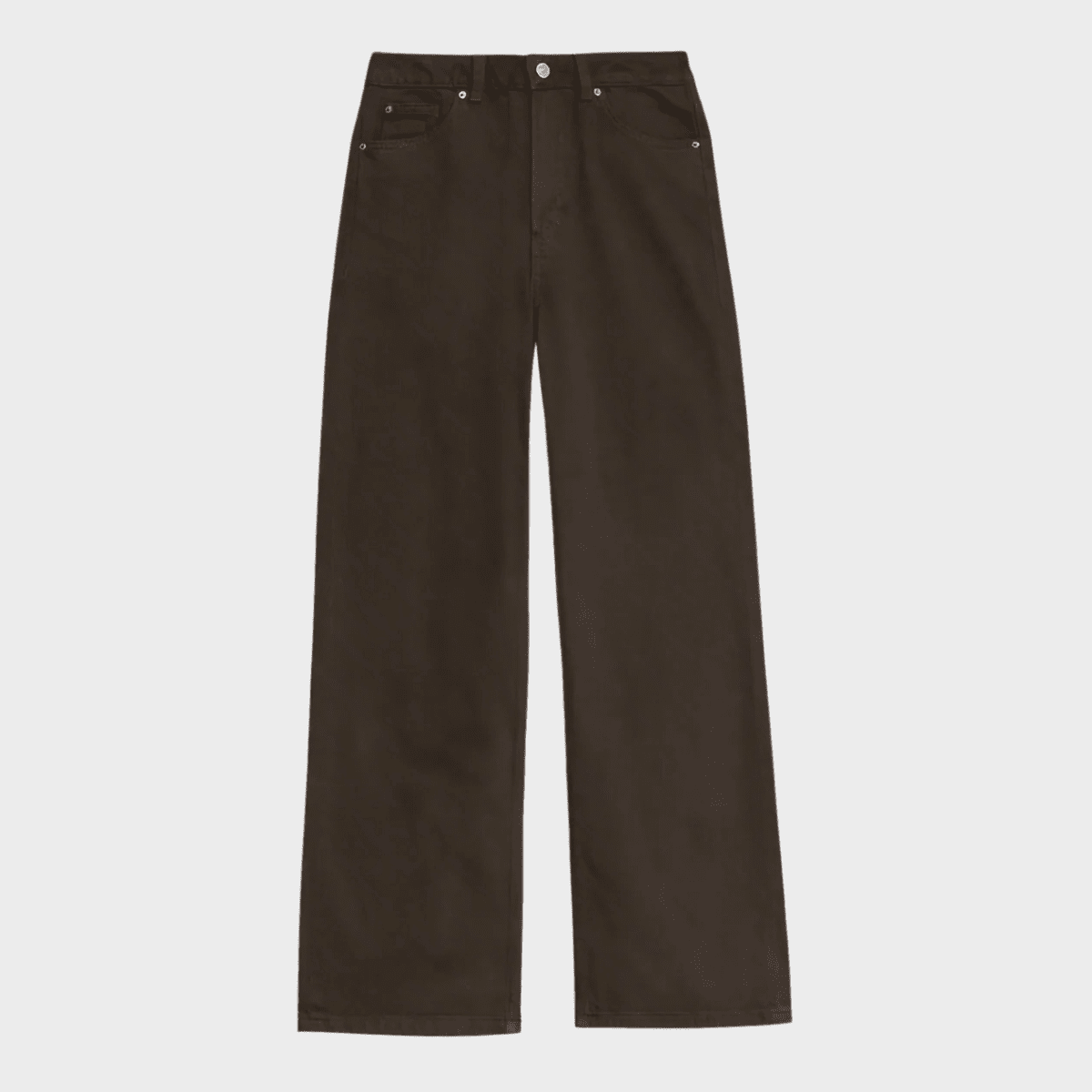 Ladies Chocolate Wide Leg Jeans from You Know Who's
