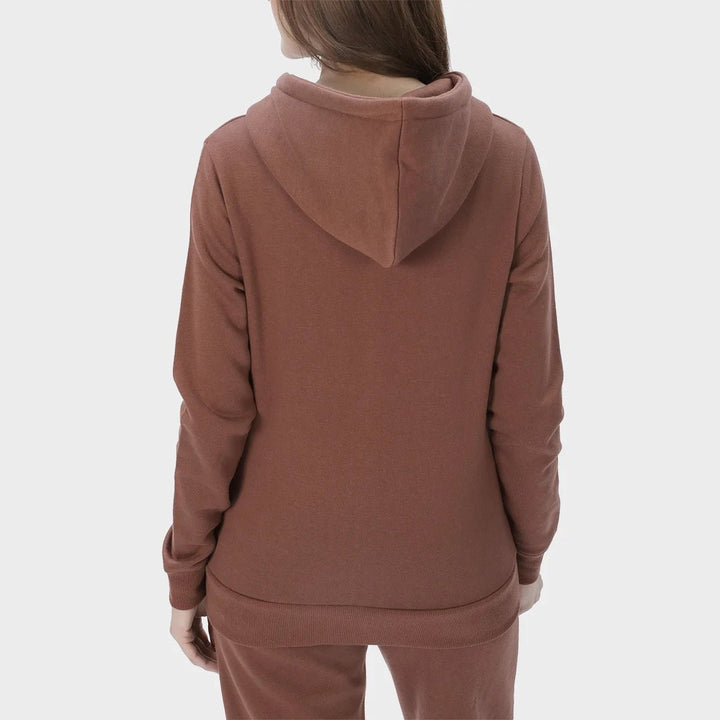 Ladies Chocolate Zip Hoodie from You Know Who's