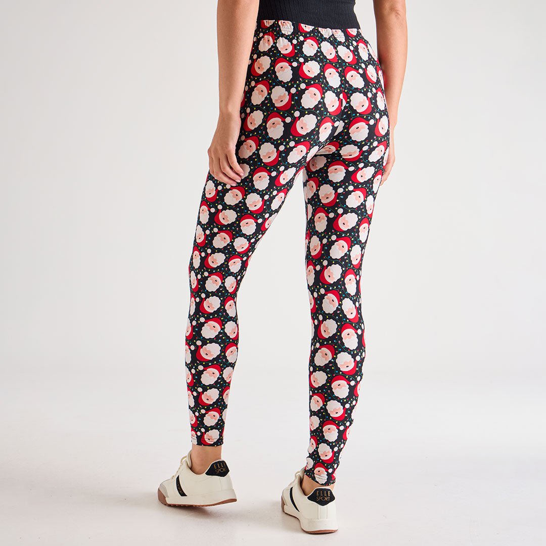 Ladies Christmas Santa Leggings from You Know Who's