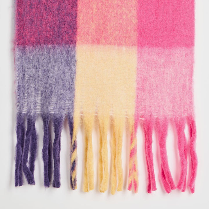 Ladies Chunky Checked Scarf from You Know Who's