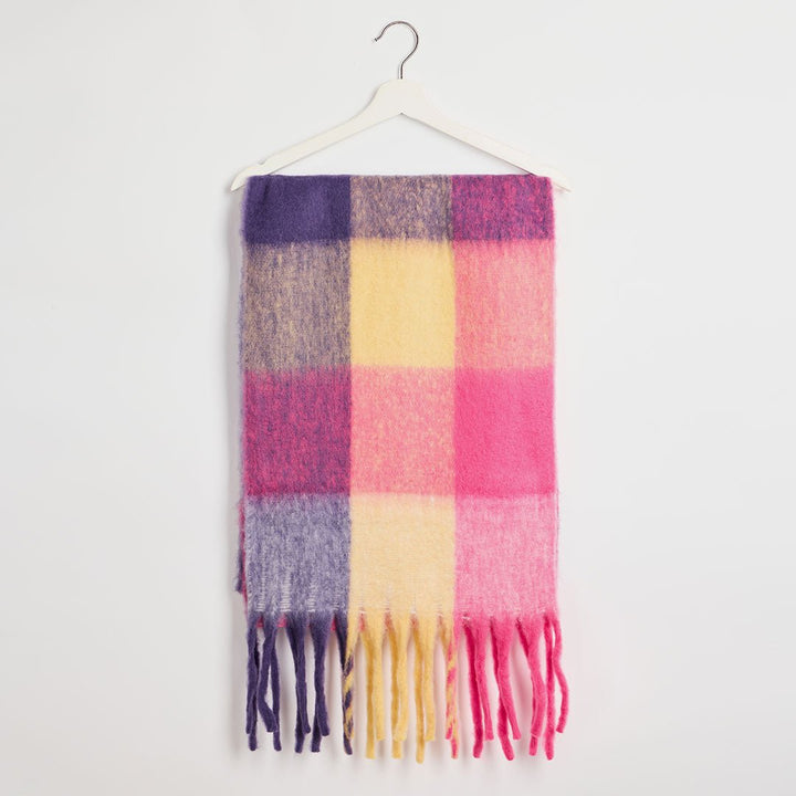 Ladies Chunky Checked Scarf from You Know Who's