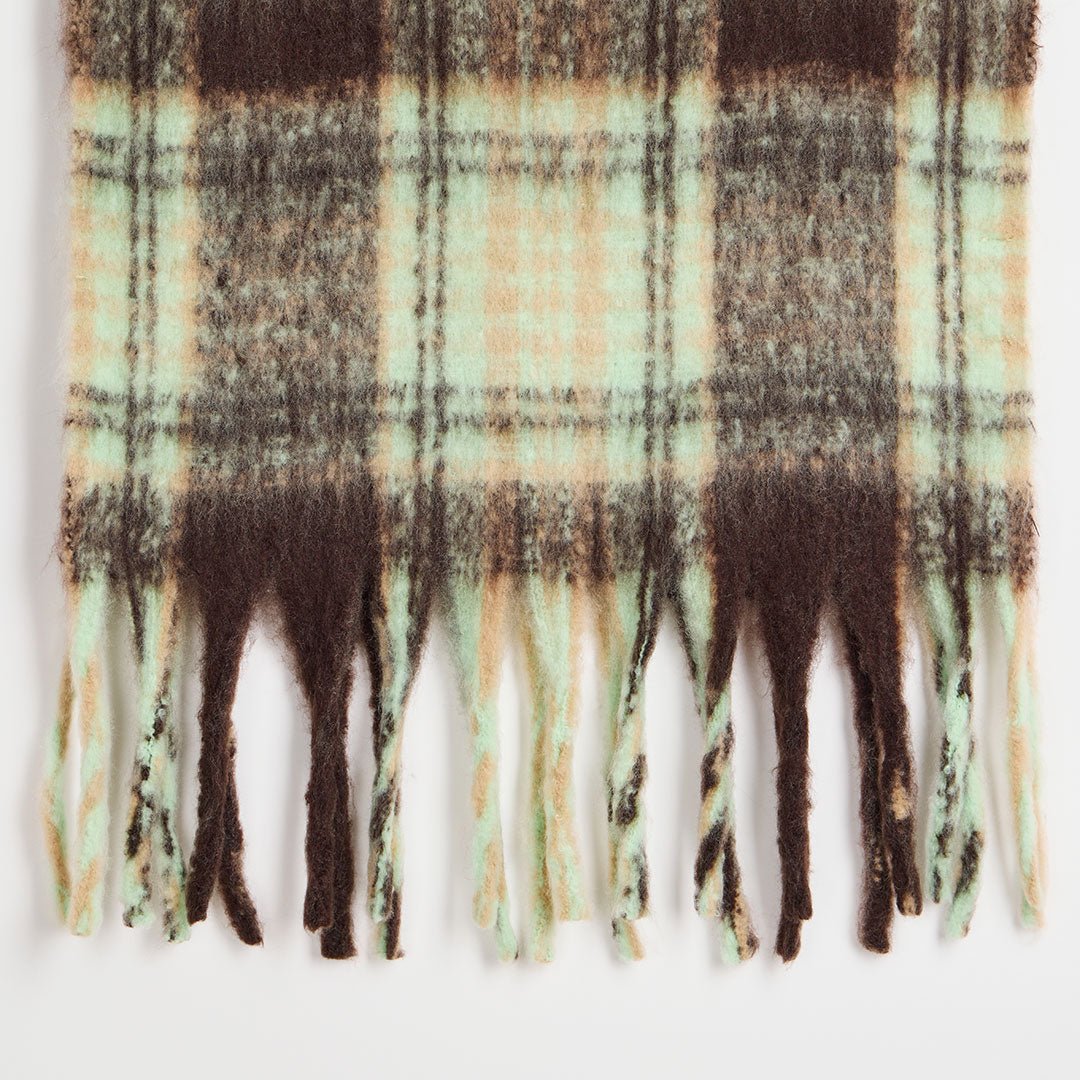 Ladies Chunky Checked Scarf from You Know Who's