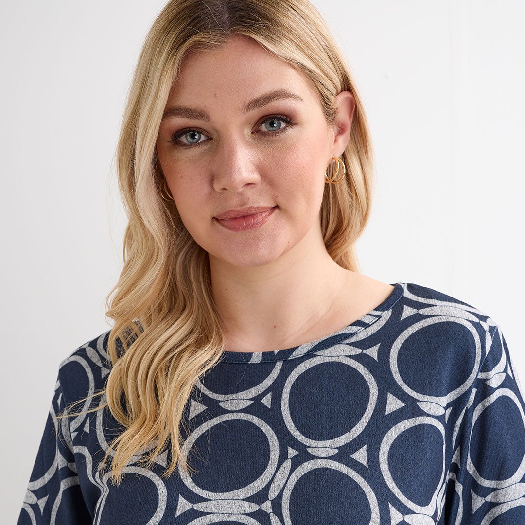 Ladies Circle printed Top from You Know Who's