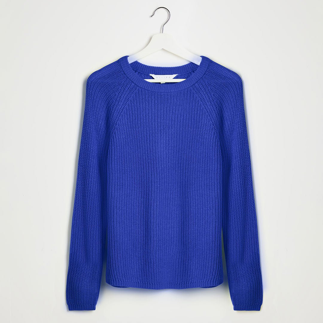 Ladies Cobalt Raglan Sleeve Jumper from You Know Who's