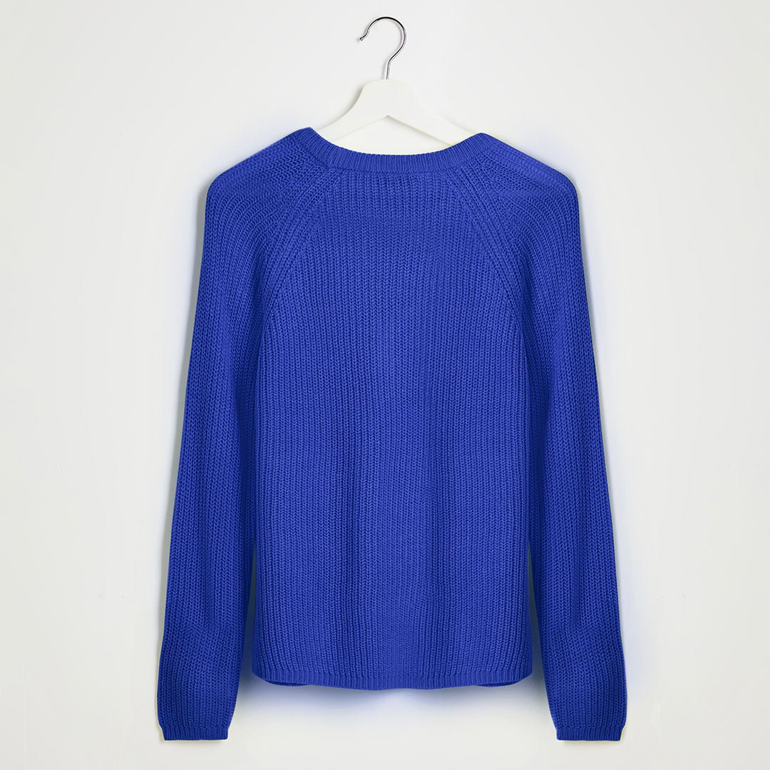 Ladies Cobalt Raglan Sleeve Jumper from You Know Who's