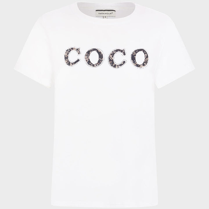 Ladies Coco Embellished T-Shirt – You Know Who's