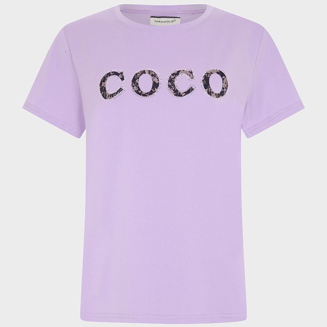 Ladies Coco Embellished T-Shirt from You Know Who's