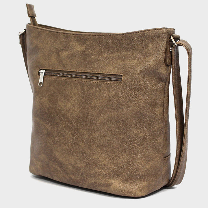 Ladies Coffee Cross Body Bag from You Know Who's