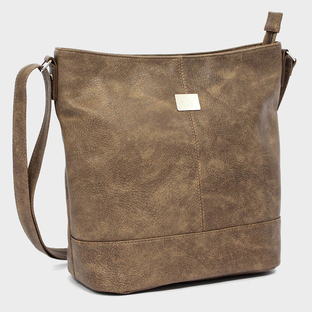 Ladies Coffee Cross Body Bag from You Know Who's