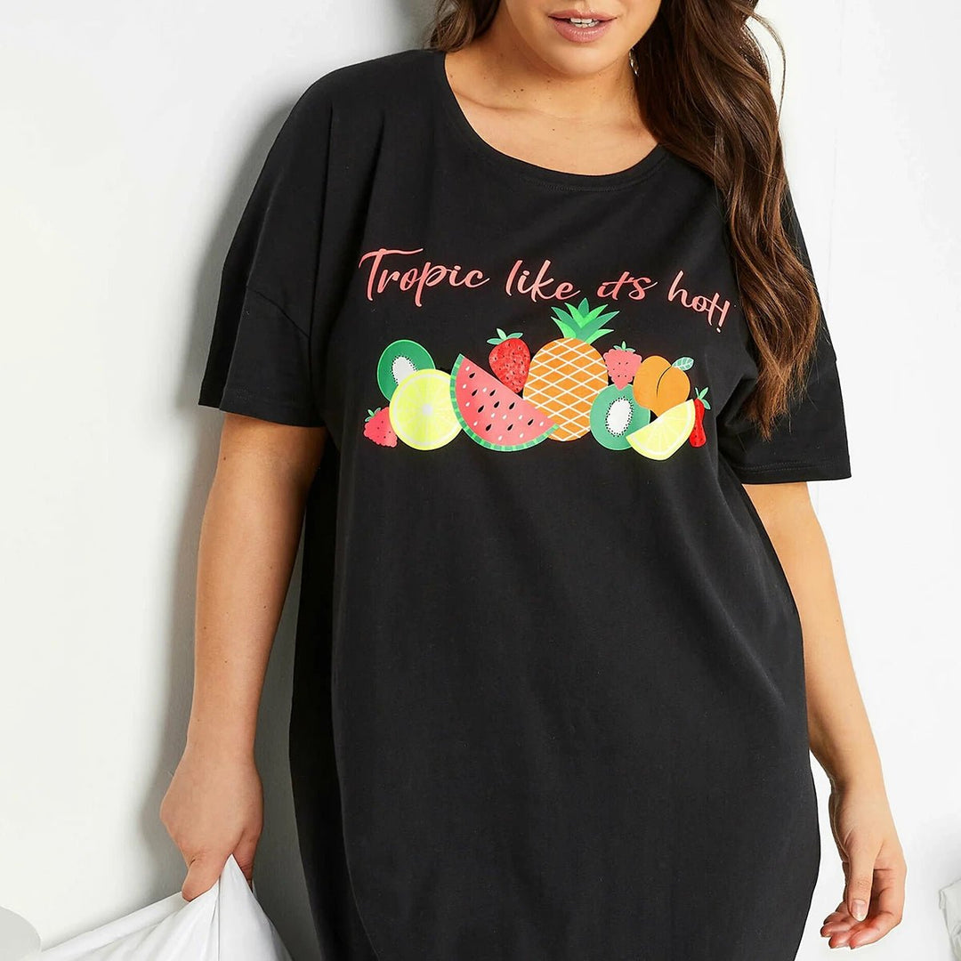 Ladies Cotton Tropics Nightie from You Know Who's