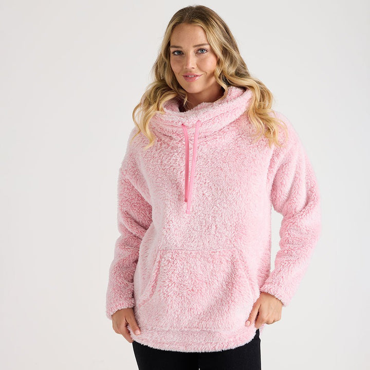 Ladies Cowl Neck Fleece from You Know Who's