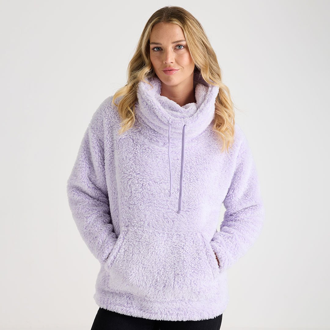 Ladies Cowl Neck Fleece from You Know Who's