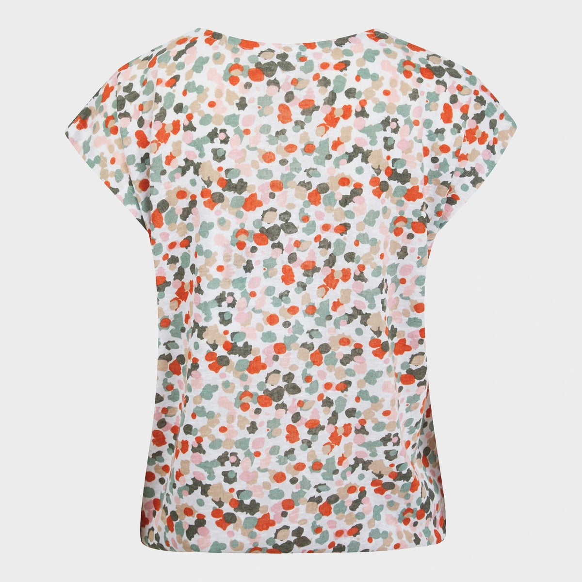 Ladies Cream Linen Tie Top from You Know Who's
