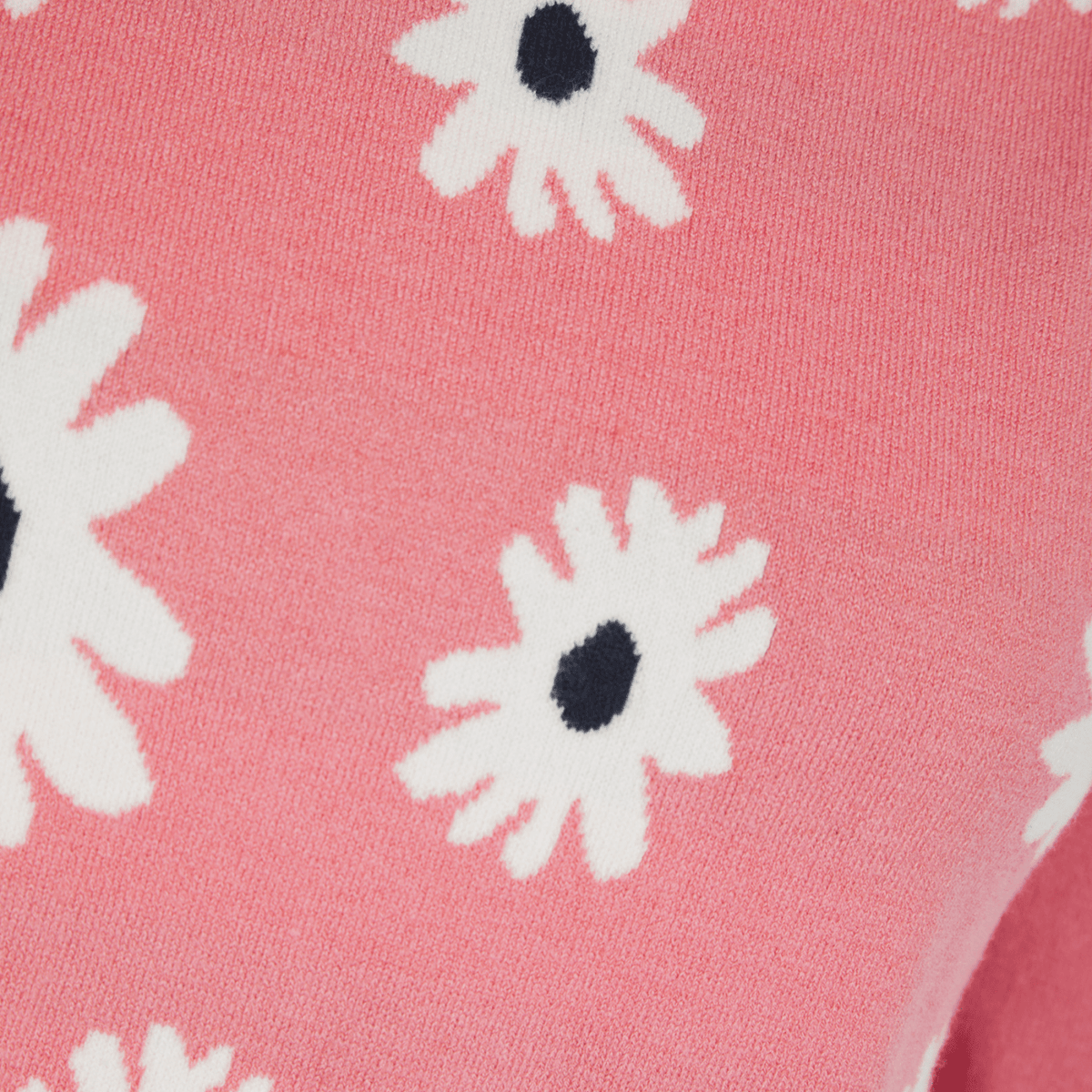 Ladies Crew Neck Flower Jumper from You Know Who's