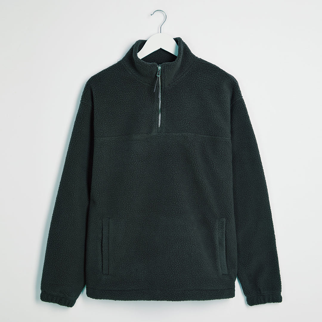 Ladies Dark Green 1/4 Zip Fleece from You Know Who's