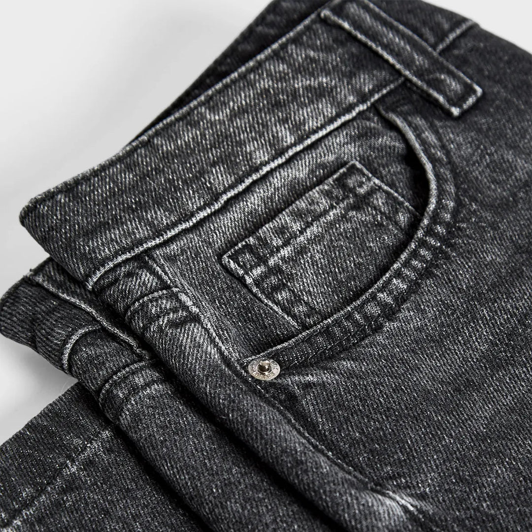 Ladies Dark grey Wide Leg Jean from You Know Who's