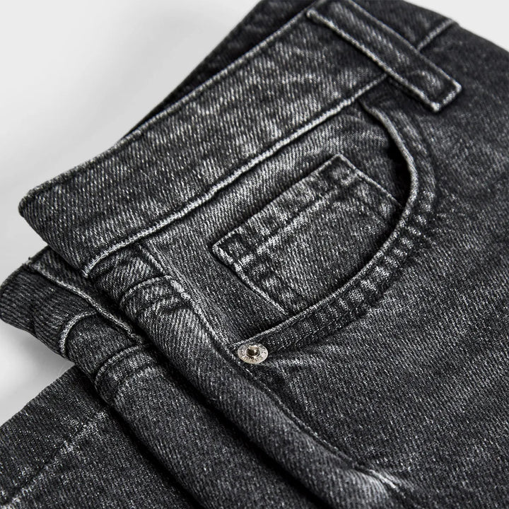 Ladies Dark grey Wide Leg Jean from You Know Who's