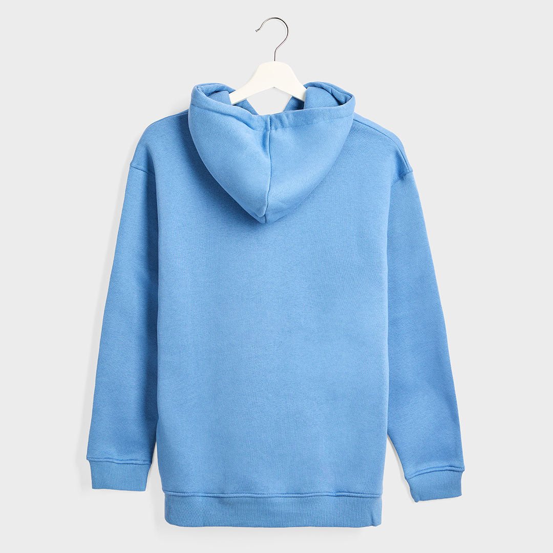 Ladies Denim California Slogan Hoodie from You Know Who's