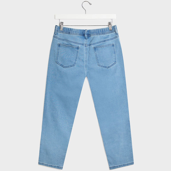 Ladies Denim Crop Jegging from You Know Who's