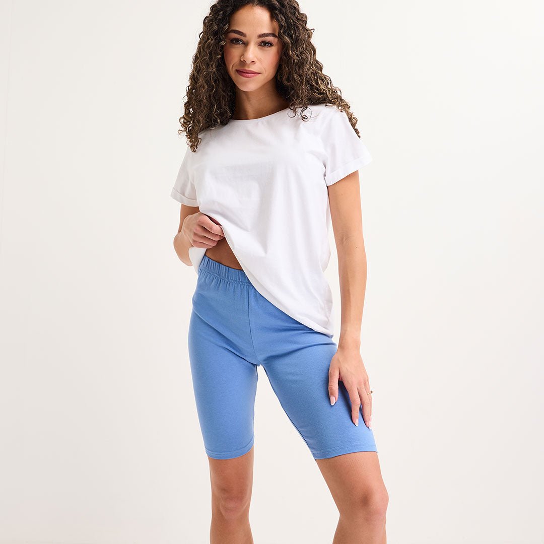 Ladies Denim Cycling Shorts from You Know Who's